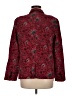 Berenice 100% Viscose Paisley Red Blazer Size M - photo 2