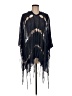 Haute Hippie Black Poncho Size M - photo 1