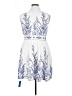 Unbranded Print White Casual Dress Size XL - photo 2