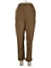 Ann Taylor LOFT Solid Brown Khakis Size 10 - photo 1
