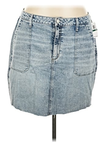 Edited Denim Skirt (view 1)