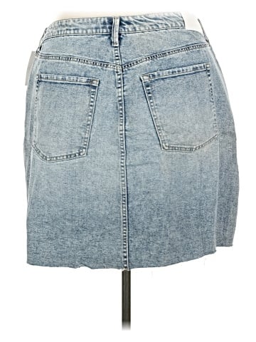 Edited Denim Skirt (view 2)