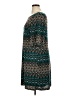 Perceptions Chevron-herringbone Teal Casual Dress Size 16 - photo 5
