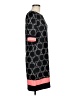 Karin Stevens Graphic Black Casual Dress Size 8 - photo 4