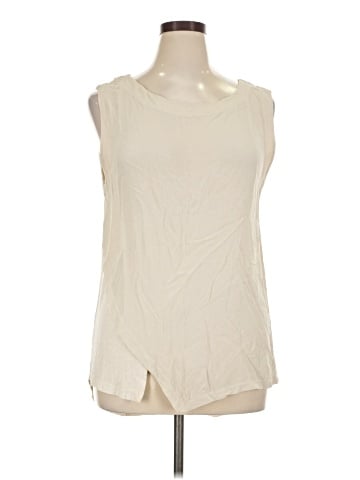 Language Sleeveless Blouse (view 1)
