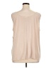 R&M Richards Tan Sleeveless Blouse Size 16 - photo 2
