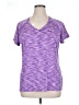 Under Armour 100% Polyester Purple Active T-Shirt Size XL - photo 1
