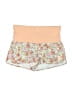 Roxy Floral Orange Shorts Size XS - photo 1