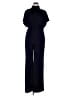 Black Halo 100% Polyamide Solid Blue Jumpsuit Size 16 - photo 1