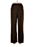 Alfred Dunner 100% Polyester Brown Casual Pants Size 10 Petite - photo 1