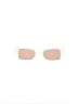 Zara White Pink Sunglasses One size - photo 2