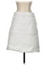 J.Crew Solid White Gray Denim Skirt Size 27 waist - photo 2