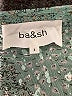 BA&SH Green 3/4 Sleeve Blouse Size Lg (3) - photo 4