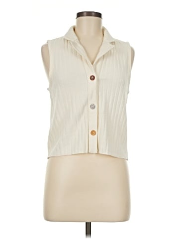 Madewell Sleeveless Button-Down Shirt (view 1)