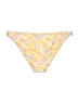 L Space Print Yellow Swimsuit Bottoms Size L - photo 2