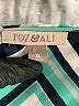 Roz & Ali 100% Polyester Chevron-herringbone Teal 3/4 Sleeve Blouse Size XL - photo 7