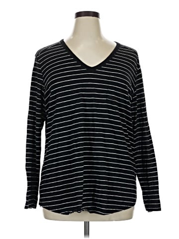 a.n.a. A New Approach Long Sleeve Top (view 1)