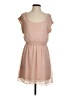 American Eagle Outfitters 100% Polyester Solid Tan Casual Dress Size S - photo 1