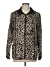 Christopher & Banks 100% Polyester Animal Print Gold Coat Size L - photo 1