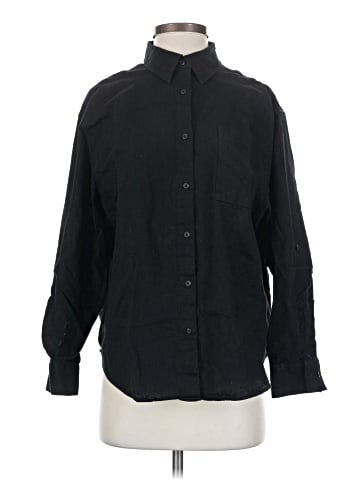 Calvin Klein Long Sleeve Button-Down Shirt (view 1)