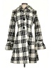 Express Houndstooth Ivory Coat Size S - photo 1