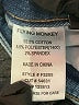 Flying Monkey Chevron-herringbone Blue Jeans Size 24 waist - photo 8