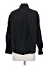 Calvin Klein Solid Black Long Sleeve Button-Down Shirt Size XS - photo 2