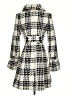 Express Houndstooth Ivory Coat Size S - photo 2