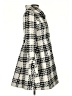 Express Houndstooth Ivory Coat Size S - photo 4