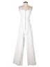 Forever 21 100% Cotton Solid White Jumpsuit Size S - photo 1