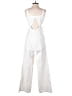 Forever 21 100% Cotton Solid White Jumpsuit Size S - photo 2