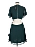 Lulus 100% Polyester Solid Teal Cocktail Dress Size M - photo 2