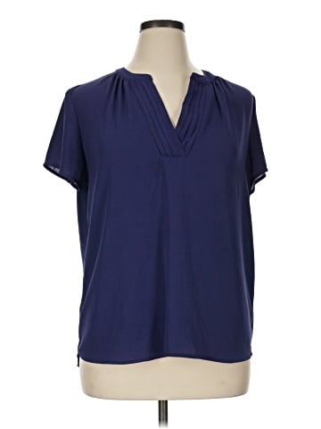 Halogen Short Sleeve Blouse (view 1)