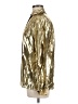 Unbranded Metallic Gold Long Sleeve Blouse Size 6 - photo 5