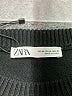Zara Black Long Sleeve Top Size XL - photo 7