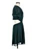 Lulus 100% Polyester Solid Teal Cocktail Dress Size M - photo 4