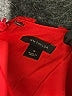 Ann Taylor 100% Polyester Animal Print Red Casual Dress Size 10 - photo 7