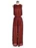 DRA Solid Burgundy Jumpsuit Size M - photo 1