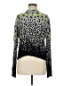 Central Park West Animal Print Gray Pullover Sweater Size M - photo 1