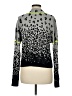 Central Park West Animal Print Gray Pullover Sweater Size M - photo 2