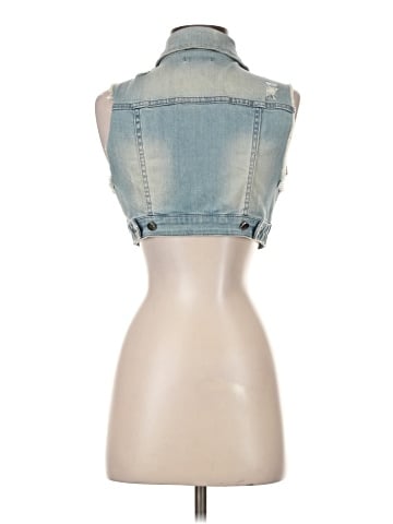 Bebe Denim Vest (view 2)