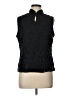 Fashion Bug 100% Polyester Black Sleeveless Blouse Size L - photo 1