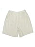 Basic Editions 100% Cotton Solid Ivory Khaki Shorts Size 14 - photo 2