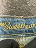 Old Navy Hearts Blue Jeans Size 6 - photo 4