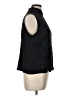 Fashion Bug 100% Polyester Black Sleeveless Blouse Size L - photo 4