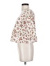 Meadows 100% Cotton White 3/4 Sleeve Blouse Size 2 - photo 5