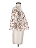 Meadows 100% Cotton White 3/4 Sleeve Blouse Size 2 - photo 4