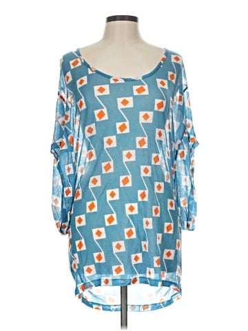 Diane von Furstenberg 3/4 Sleeve T-Shirt (view 1)