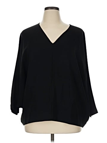 Lafayette 148 New York 3/4 Sleeve Blouse (view 1)