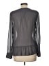 Wrap Gray Long Sleeve Blouse Size L (estimated) - photo 2